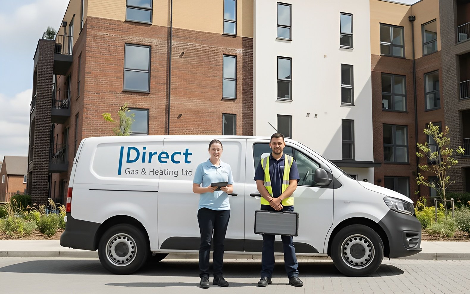 Direct Gas & Heating professional engineer team